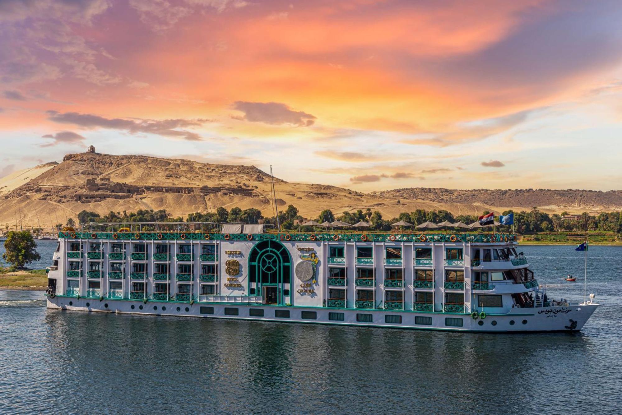 Отель Sonesta Moon Goddess Cruise - From Aswan To Luxor - 03 & 07 Nights Every Friday Экстерьер фото